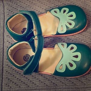 Teal Livie & Luca/Matilda Jane sandal/dress shoe